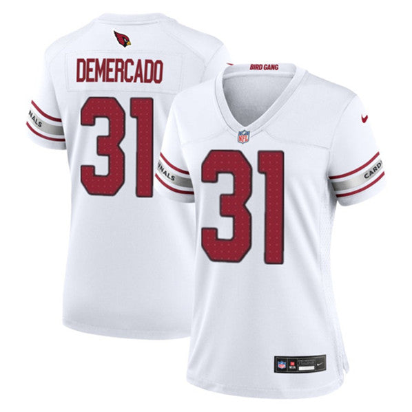 Emari Demercado Arizona Cardinals white jersey