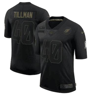 Pat Tillman Arizona Cardinals black Salute To Service jersey