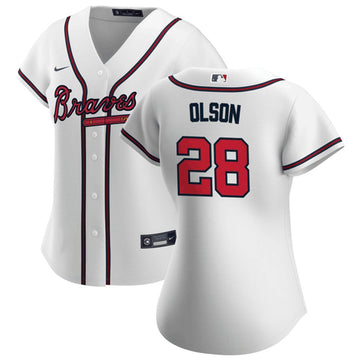 Matt Olson Atlanta Braves white jersey
