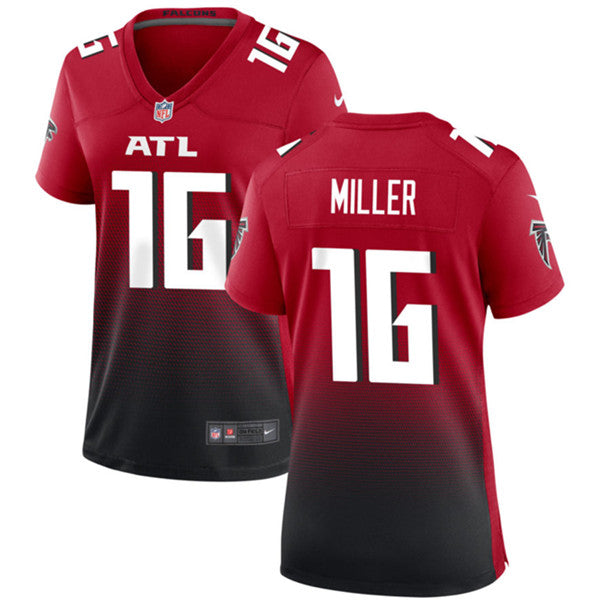 Scott Miller Atlanta Falcons red-black jersey