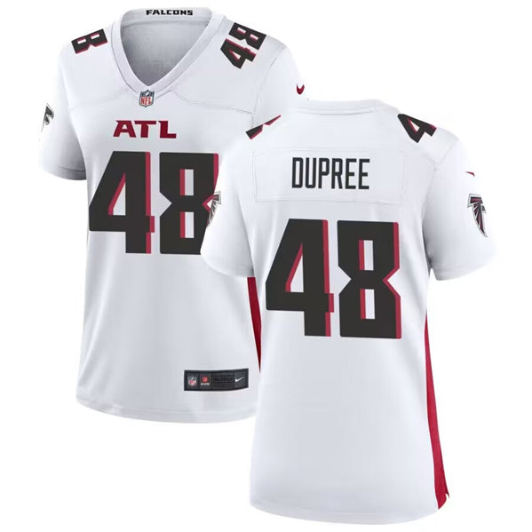 Bud Dupree Atlanta Falcons white Game jersey