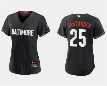 Anthony Santander Baltimore Orioles black City Connect jersey