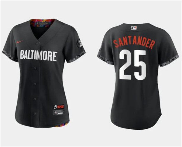 Anthony Santander Baltimore Orioles black City Connect jersey