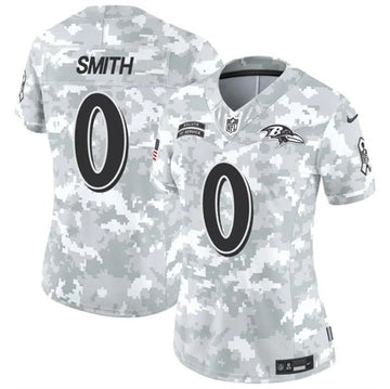 Roquan Smith Baltimore Ravens camo Salute To Service jersey