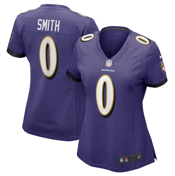 Roquan Smith Baltimore Ravens purple jersey