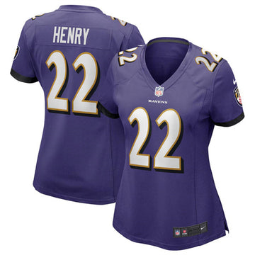 Derrick Henry Baltimore Ravens purple jersey