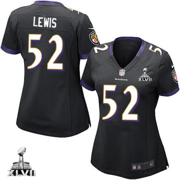 Ray Lewis Baltimore Ravens black Alternate jersey