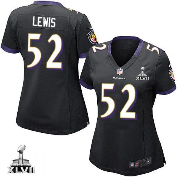 Ray Lewis Baltimore Ravens black Alternate jersey