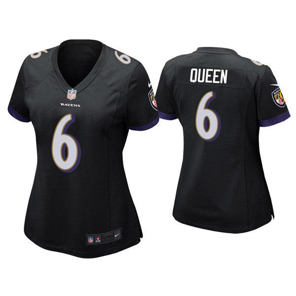 Patrick Queen Baltimore Ravens black jersey