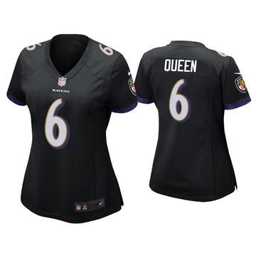 Patrick Queen Baltimore Ravens black jersey