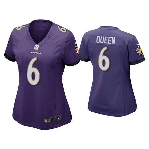 Patrick Queen Baltimore Ravens purple jersey