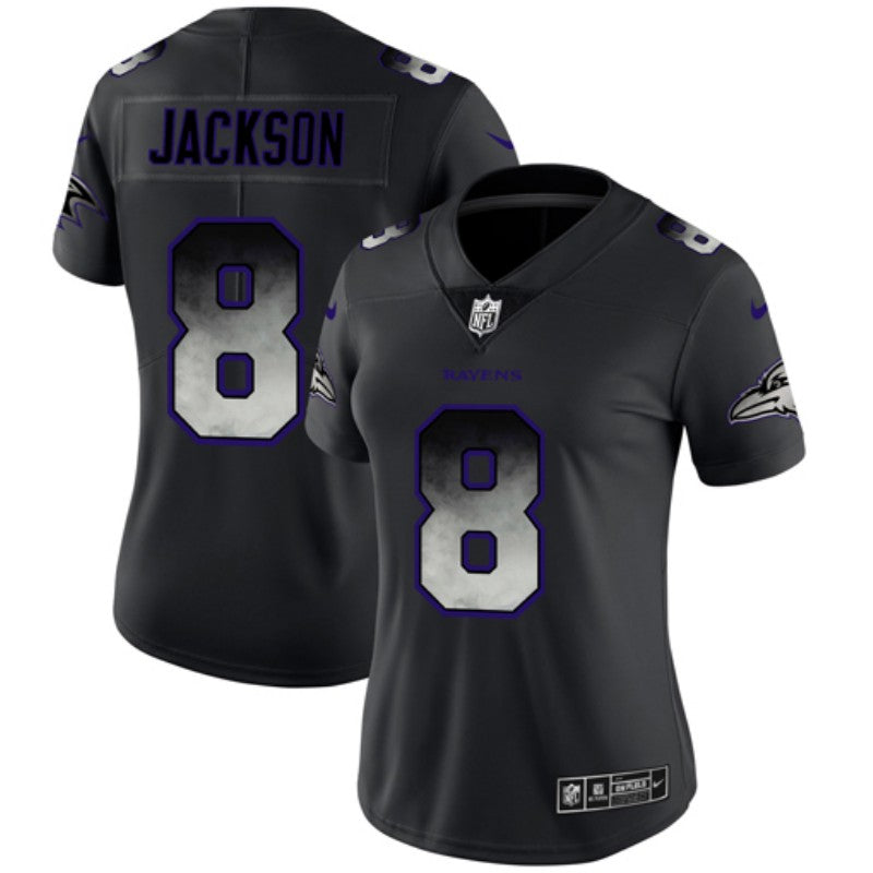 Lamar Jackson Baltimore Ravens black Fashion jersey