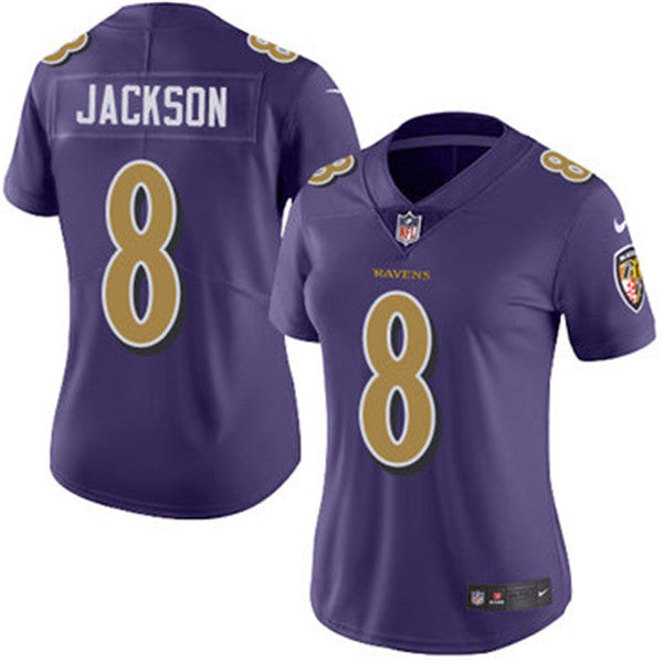Lamar Jackson Baltimore Ravens purple Color Rush jersey