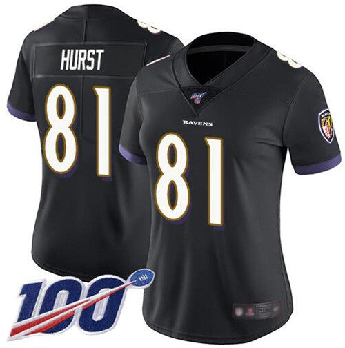 Hayden Hurst Baltimore Ravens black jersey