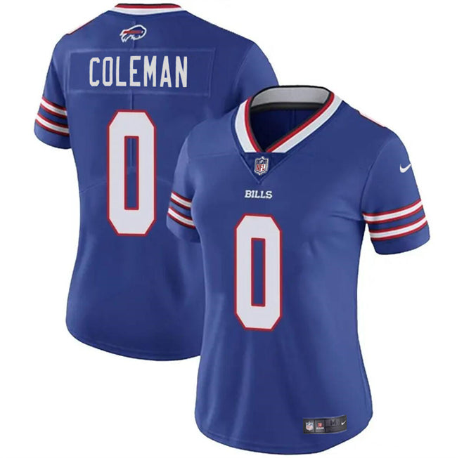 Keon Coleman Buffalo Bills blue jersey