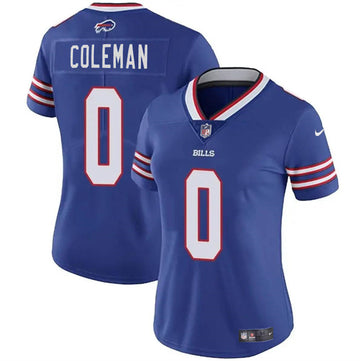 Keon Coleman Buffalo Bills blue jersey