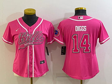Stefon Diggs Buffalo Bills pink jersey