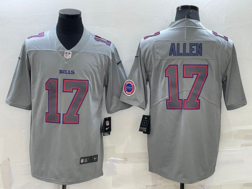 Josh Allen Buffalo Bills grey Fashion jersey