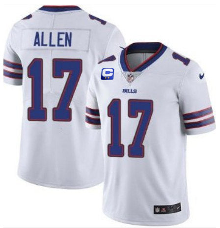 Josh Allen Buffalo Bills white jersey