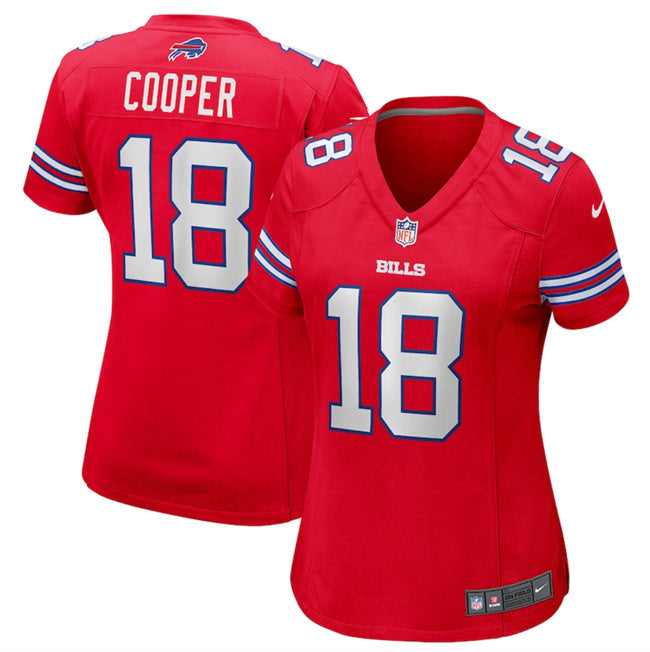 Amari Cooper Buffalo Bills red jersey
