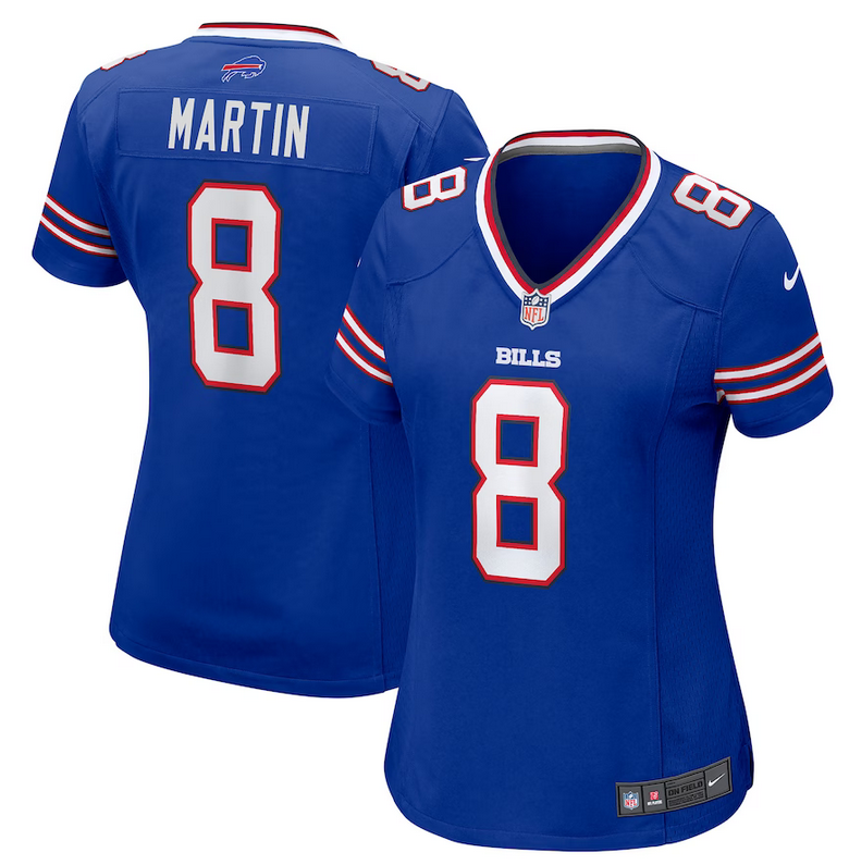 Sam Martin Buffalo Bills blue Game jersey