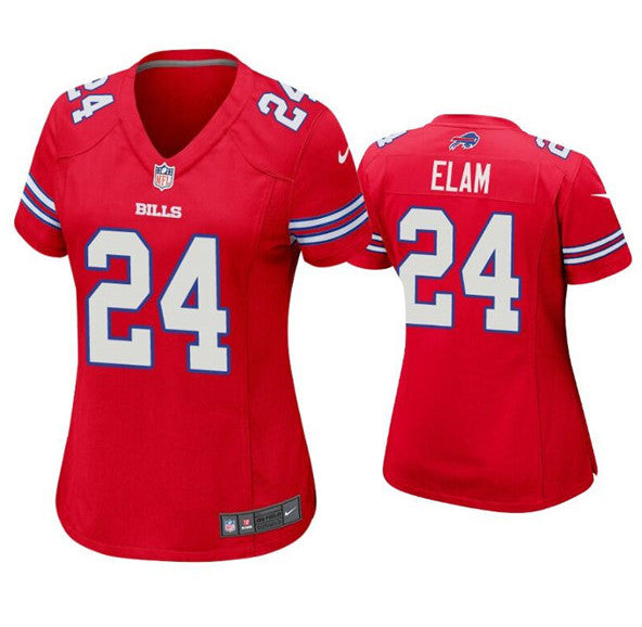 Custom Buffalo Bills red Game jersey