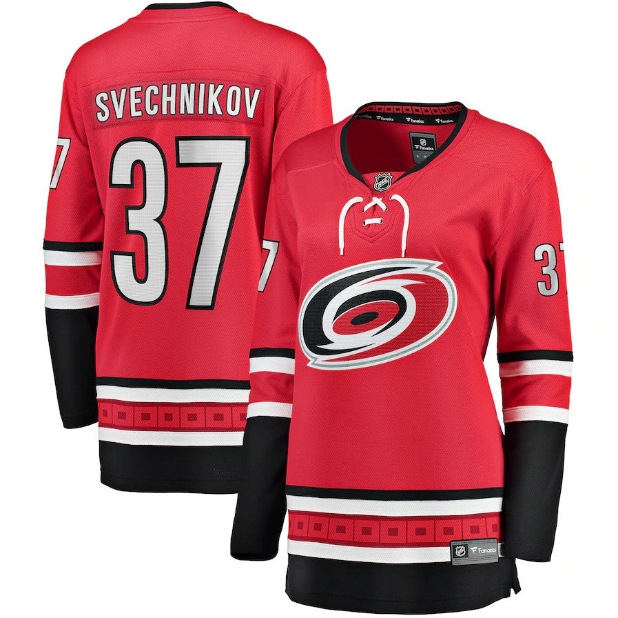 Andrei Svechnikov Carolina Hurricanes red Home jersey