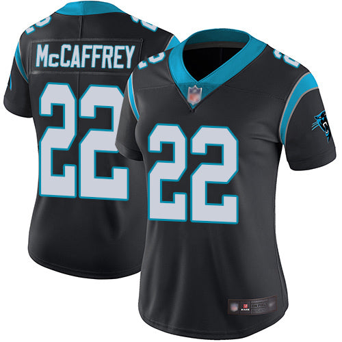 Christian McCaffrey Carolina Panthers black jersey