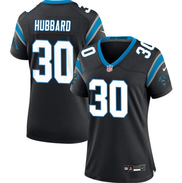 Chuba Hubbard Carolina Panthers black jersey