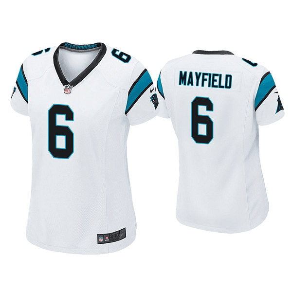 Baker Mayfield Carolina Panthers white Game jersey