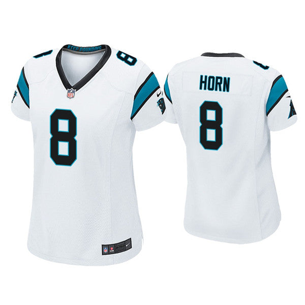 Jaycee Horn Carolina Panthers white jersey