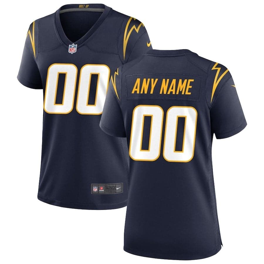 Los Angeles Chargers navy jersey