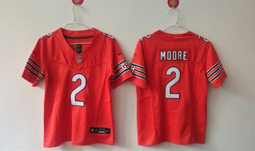 DJ Moore Chicago Bears orange FUSE jersey