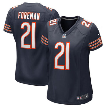 D'Onta Foreman Chicago Bears navy jersey