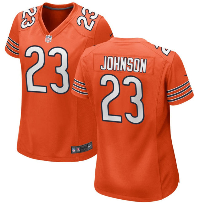 Roschon Johnson Chicago Bears orange Game jersey