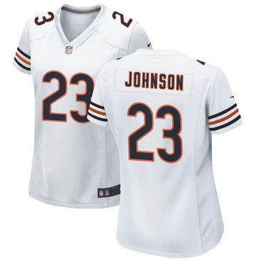 Roschon Johnson Chicago Bears white Game jersey
