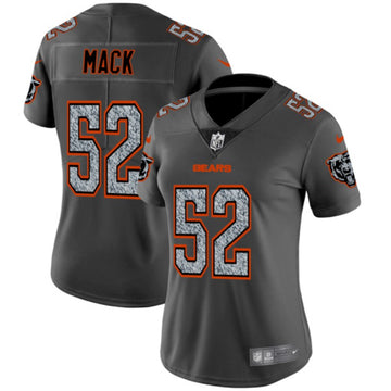 Khalil Mack Chicago Bears gray Fashion Static jersey