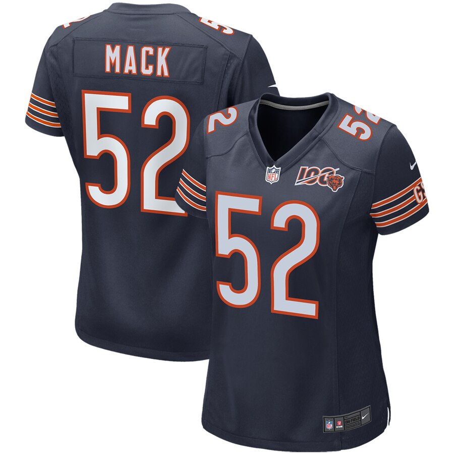 Khalil Mack Chicago Bears navy jersey