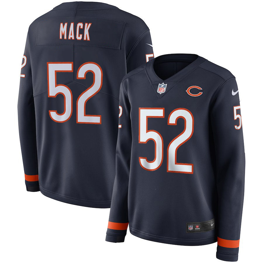 Khalil Mack Chicago Bears navy jersey