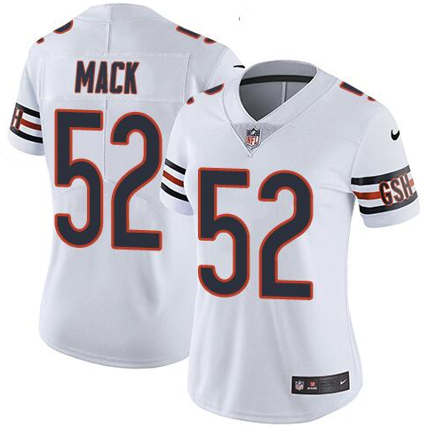 Khalil Mack Chicago Bears white jersey