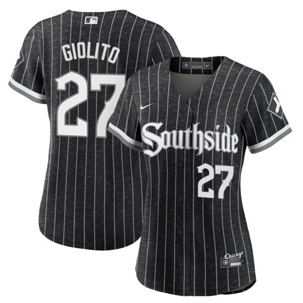 Lucas Giolito Chicago White Sox black jersey
