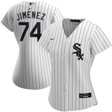 Eloy Jimenez Chicago White Sox white jersey