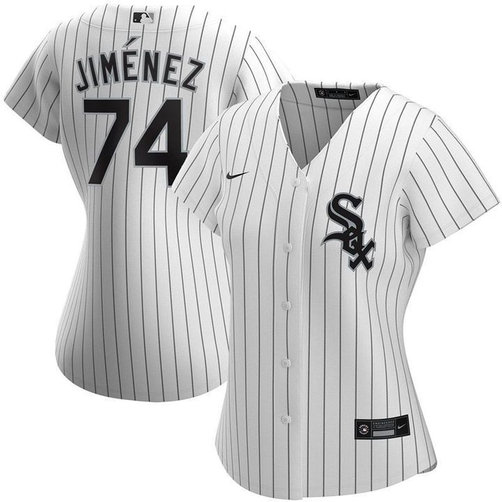 Eloy Jimenez Chicago White Sox white jersey