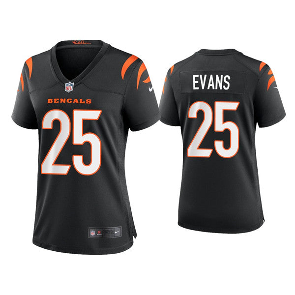 Chris Evans Cincinnati Bengals black jersey