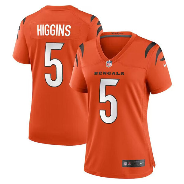 Tee Higgins Cincinnati Bengals orange Game jersey