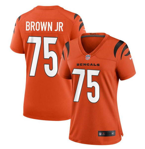 Orlando Brown Cincinnati Bengals orange jersey