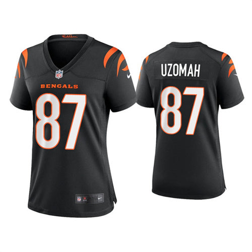 CJ Uzomah Cincinnati Bengals black jersey