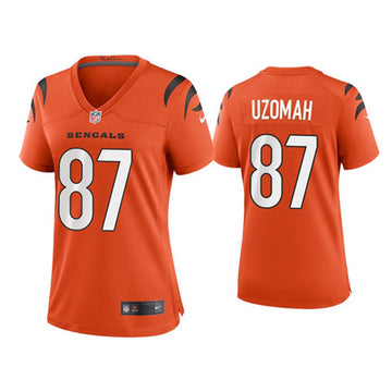 CJ Uzomah Cincinnati Bengals orange jersey