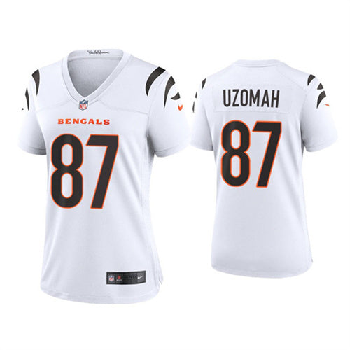 CJ Uzomah Cincinnati Bengals white jersey