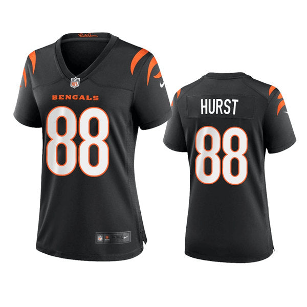 Hayden Hurst Cincinnati Bengals black Game jersey